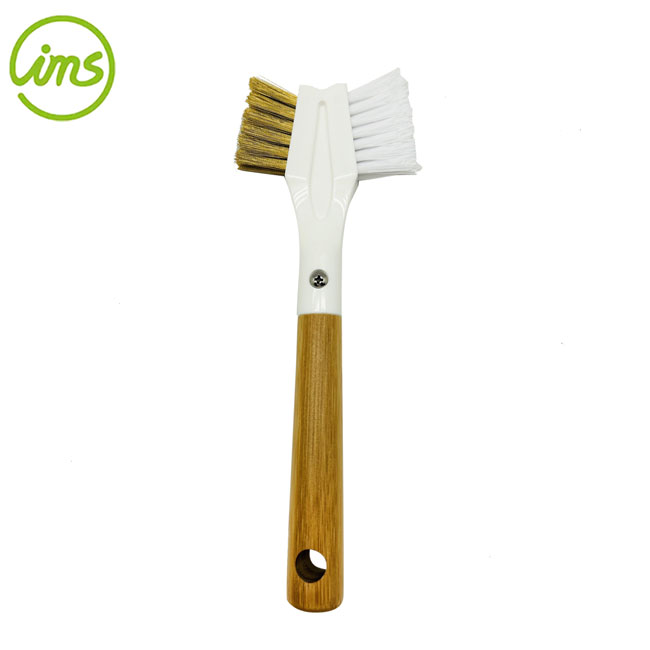 Brosse de nettoyage 2 faces - blanche